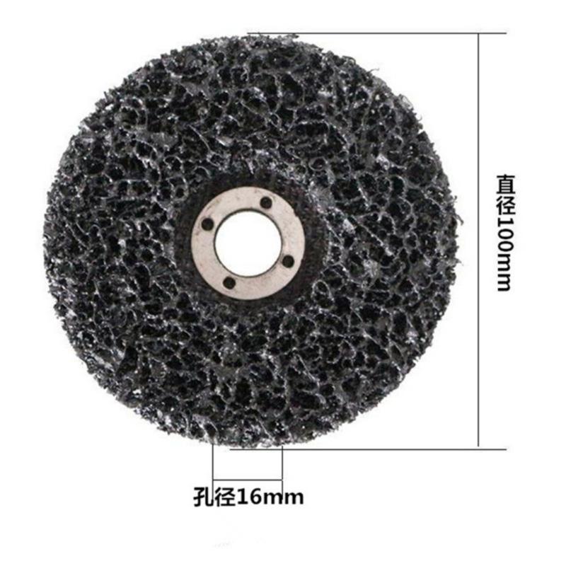 100mm Grinding Wheel Disc Grinder Strips Disc Abrasive Wheel Paint Rust Removal Clean For Angle Grinder Accessories