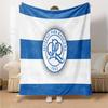 Queens Rangers Fußball Flanelldecke, Weiches Polyester, Modernes Design, Ganzjahres für Camping, Reisen, Geschenke für Feiertage oder Geburtstage