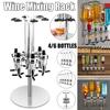Dispensator Băuturi Alcoolice 4/6 Sticle Vin Bere Alcool Bar Dispensator Băuturi Cocktail Alcool NOU Suport de Perete pentru Cocktail Shaker