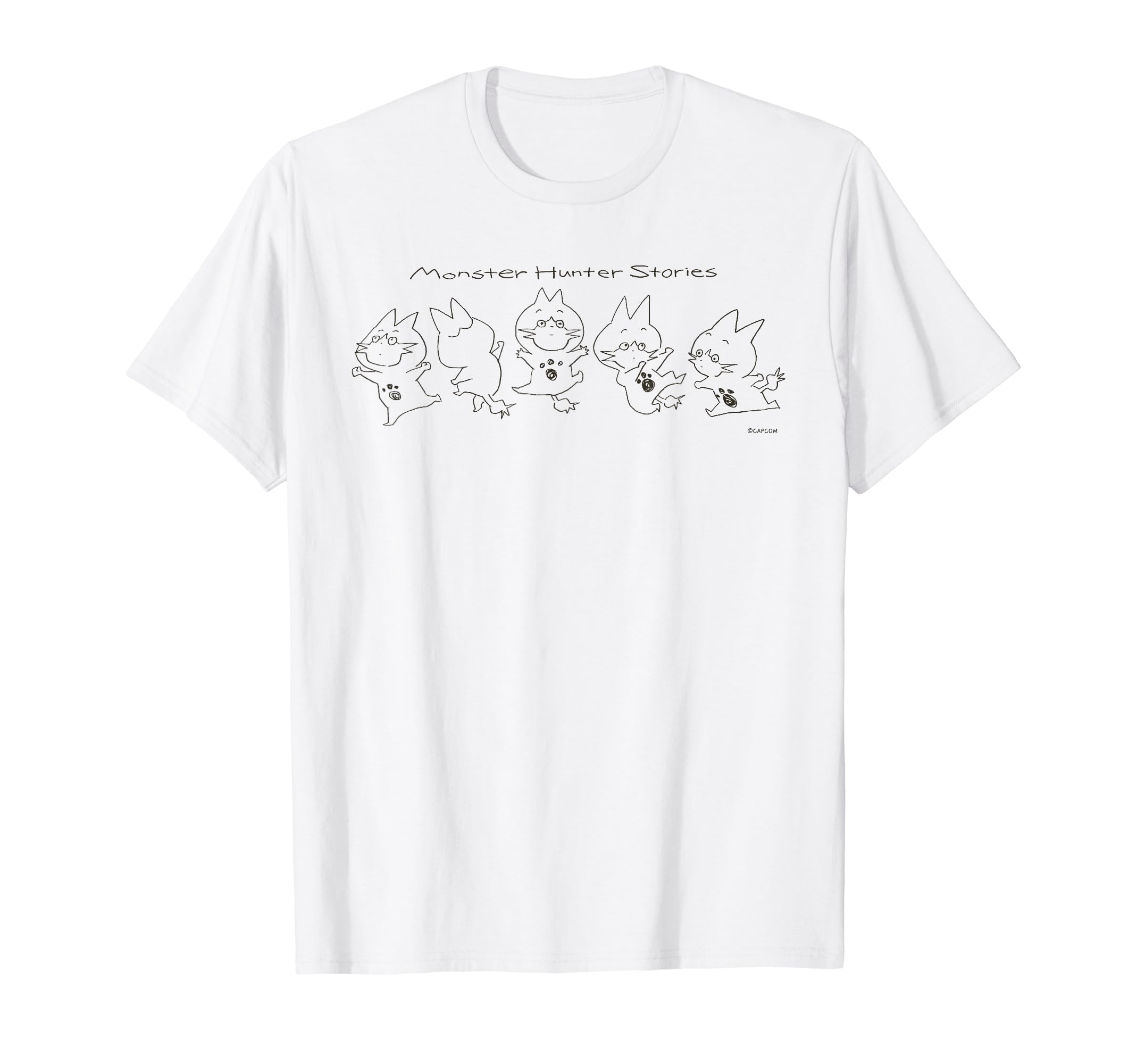 

Monster Hunter Stories Лайн-арт Навиру (В) Футболка