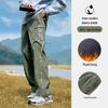 Camel Men's Fleece-Lined Outdoor Softshell Cargo Pants