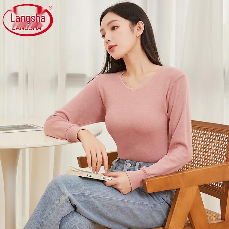 

Langsha Women s Pure Cotton Warm Base Layer Top M (80-100 catties)
