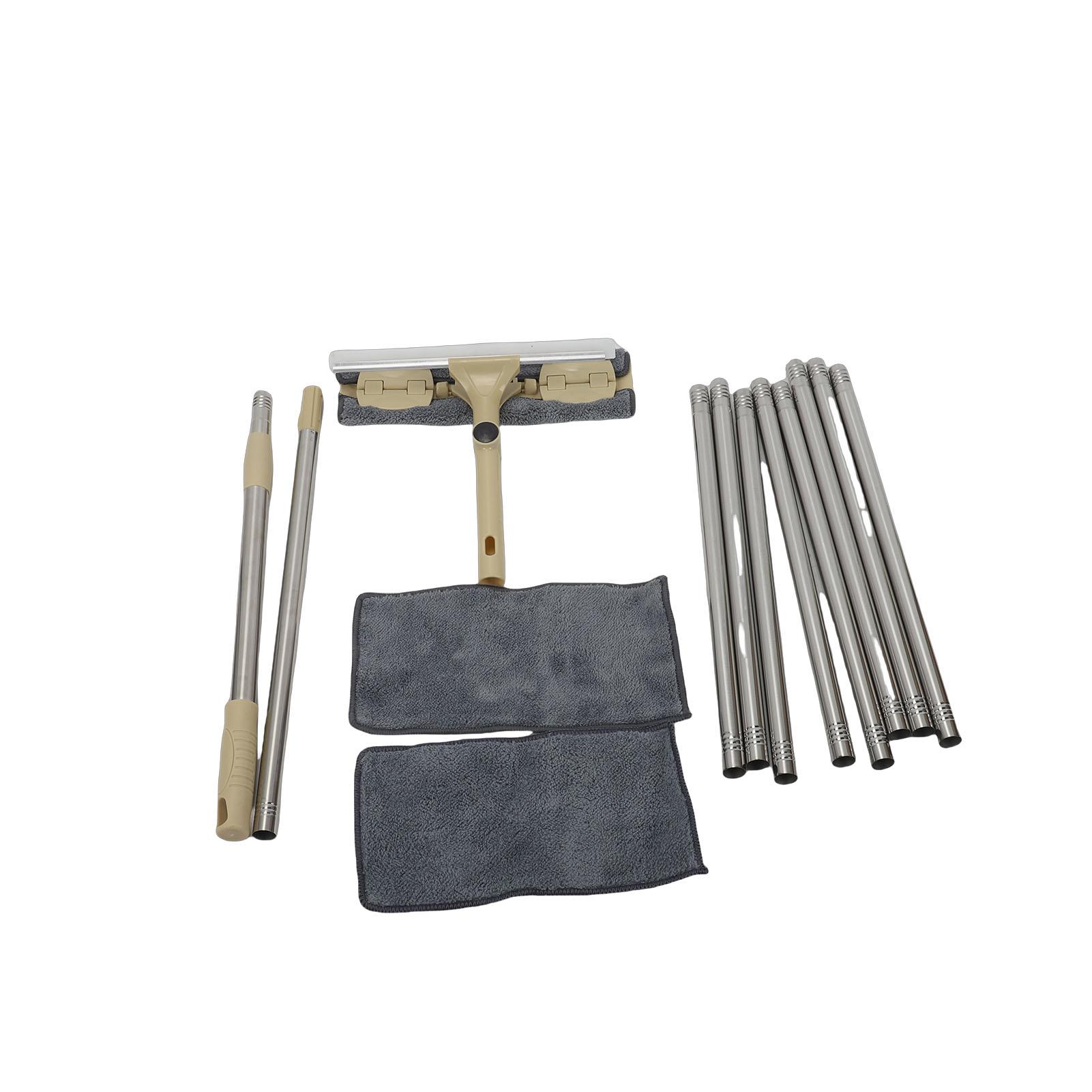 

Window Squeegee Multifunctional 180 Rotatable Window Clning Tool with Extension Pole for Wall Door