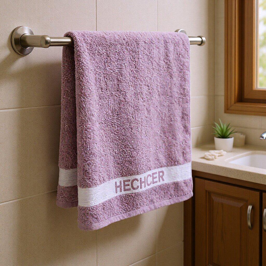 Premium Large Pure Cotton Towel: Soft, Skin-Friendly, Absorbent, Non-Shedding for Men & Women 75x34 cm