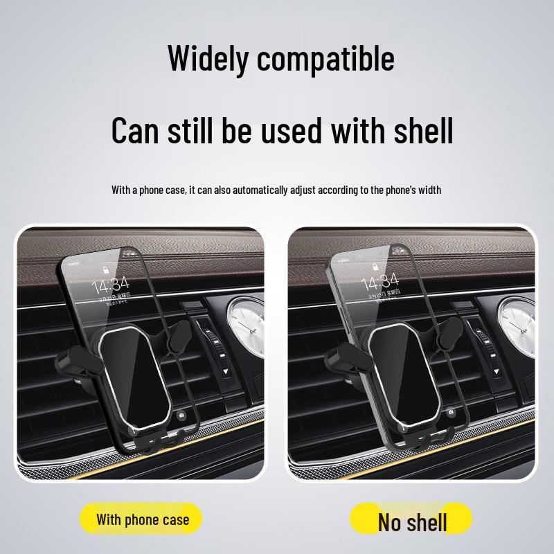 Gravity Car Vent Phone Holder - Mirror Type for Navigation and Corporate Promotions