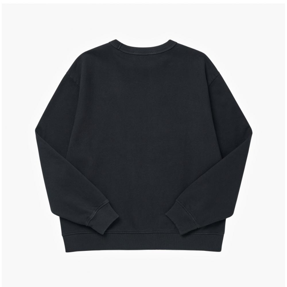 Acne Studio Ai0067 Black Stamp Logo Women S SweatShirt