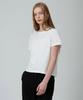 PINBLACK Essential Round Short Sleeve T-Shirt White