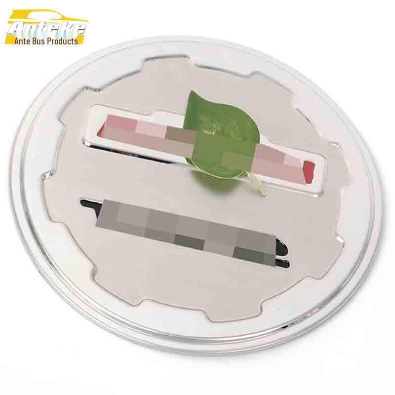 Reina Stainless Steel Fuel Tank Cap Protector - Scratch-Proof Decorative Sticker for Cars