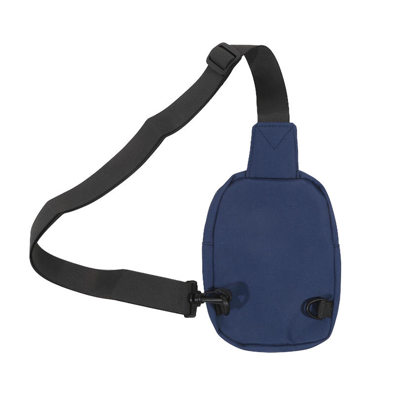 1Pcs Men's Chest Bag One Simple And Fashionable Single Shoulder Chest Bag Large Capacity Shoulder Bag Adjustable Shoulder Strap