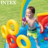 INTEX Rainbow Ring Play Center Oval Multicolor 297 X 193 X 135cm 57453 Japanese [Genuine Product] ME-7019