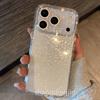 Premium Transparent Glitter Case for iPhone 17 Pro Max, 16, 15, 14