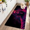 Flannel Kitchen Mat Scream Ghostface Soft Area Rug Non Slip Floor Carpet Home Decoration