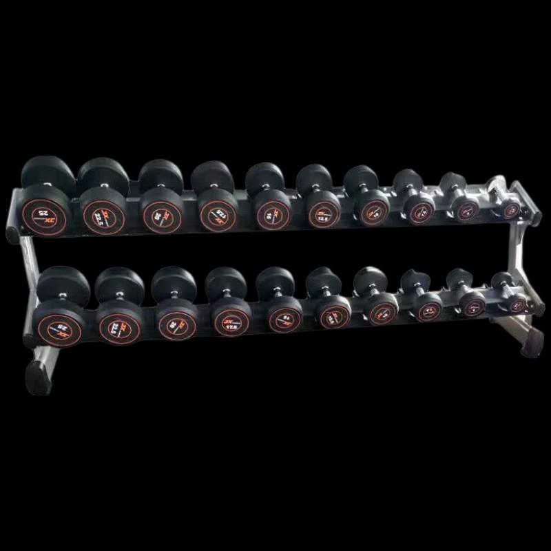 Junxia JX-3043 Commercial Double-Tier Dumbbell Rack