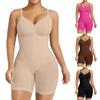 Women Seamless Body Shaper Zipper Front Full Body Slimming Underwear Tummy Control Waist Cincher Bodysuit Shorts
