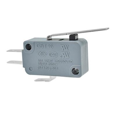 ZING EAR GT516 16A Automotive Electronic Micro Switches Straight Long Lever Microswitches 1NC 1NO