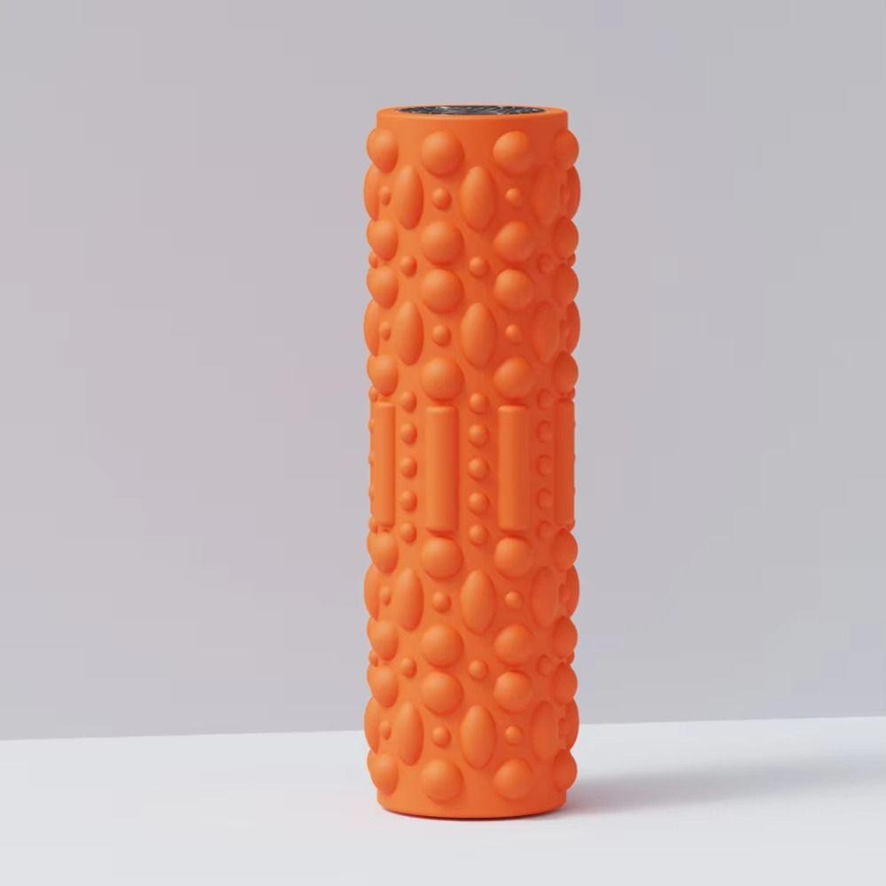 Rechargeable Vibrating Foam Roller Adjustable Tissue Massage Stick Electric Yoga Column  Yoga
