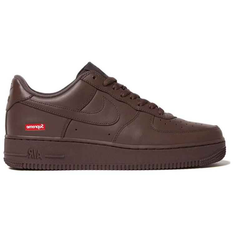 New Nike Air Force 1 Low Supreme Baroque Brown CU9225-200
