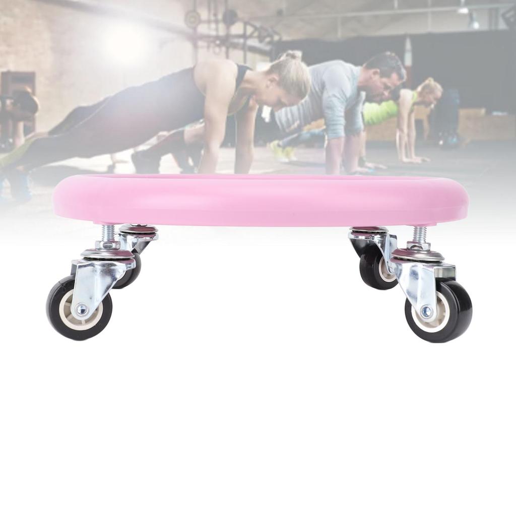 Rouleau d'entraînement à roue à disque Roulement à 360 degrés Exercice de force améliorée Portable Multifonctionnel Fit