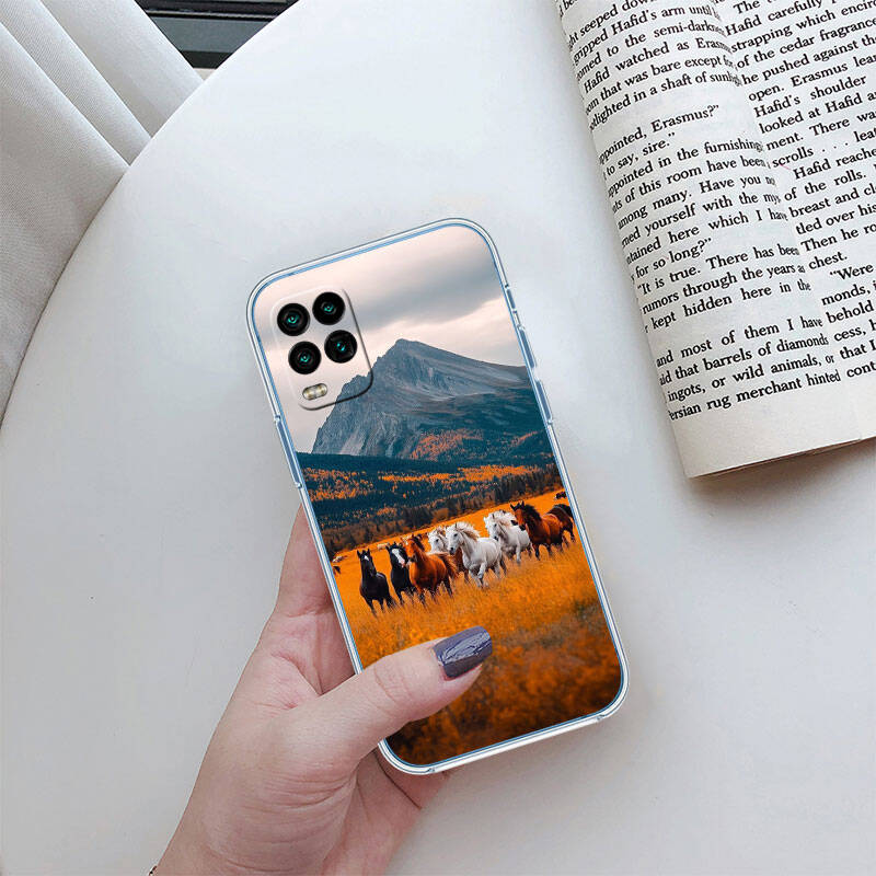 MH57 Fine Horse Phone Case for Motorola Edge 20 30 S30 40 50 Fusion Lite Plus Pro Neo Ultra One Power Action Macro Hyper Vision Zoom