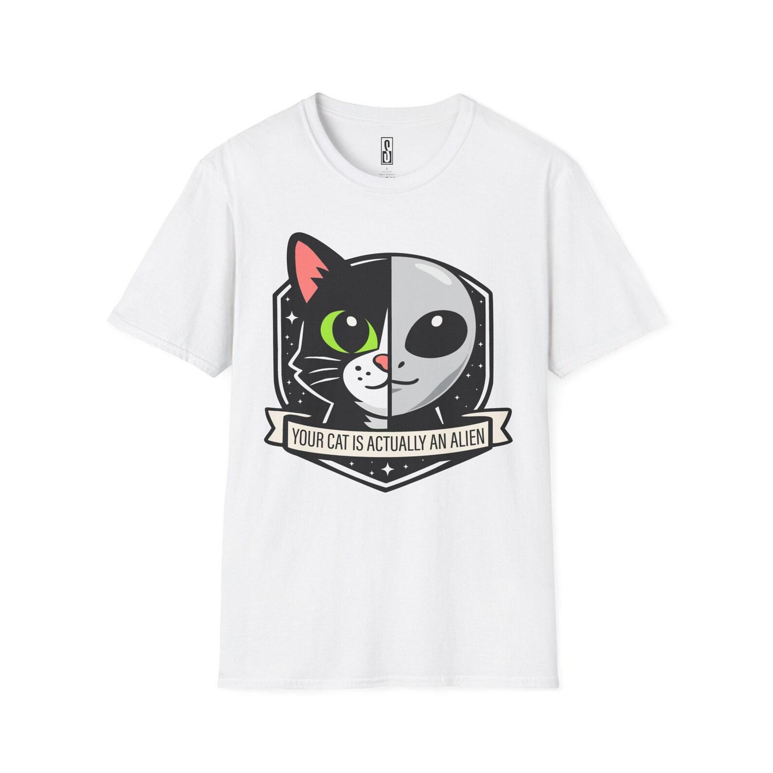 Your Cat is Actually an Alien T-Shirt 3XL