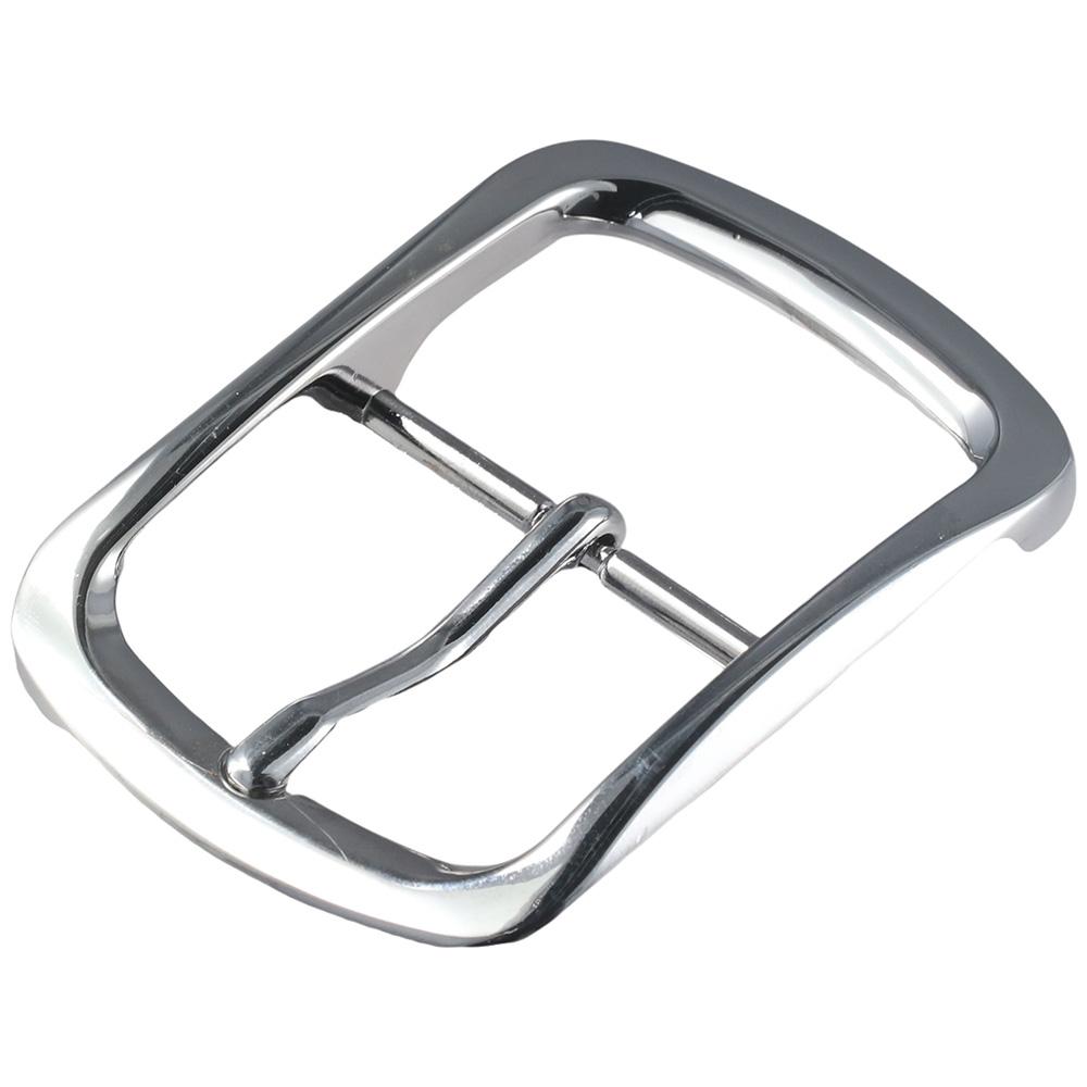 2pcs Rectangular Stainless Steel Belt Buckles Single Prong Belt Buckles  for 1.5 Inch/38mm Belt