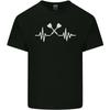 Pulse Darts Funny Ecg Unisexs Light Cotton Tshirt