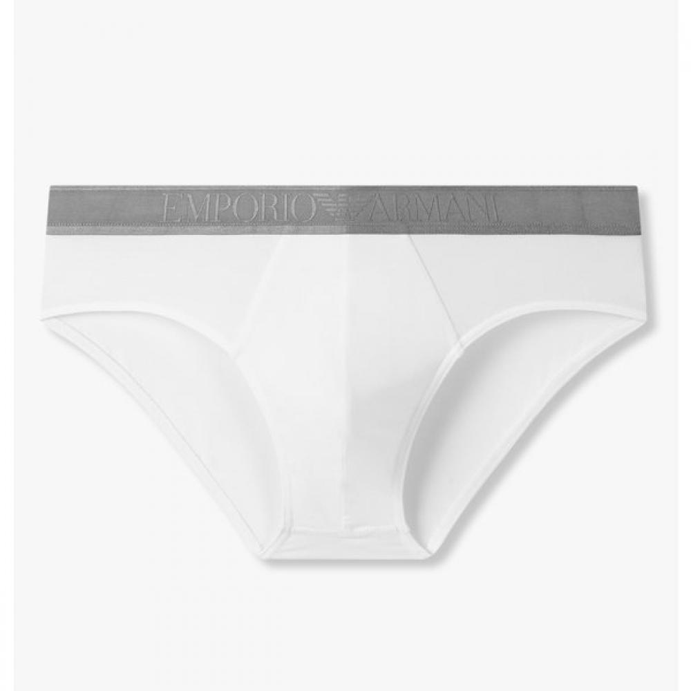 Emporio Armani Мужские блестящие трусы-брифы из вискозы 0815311022 L