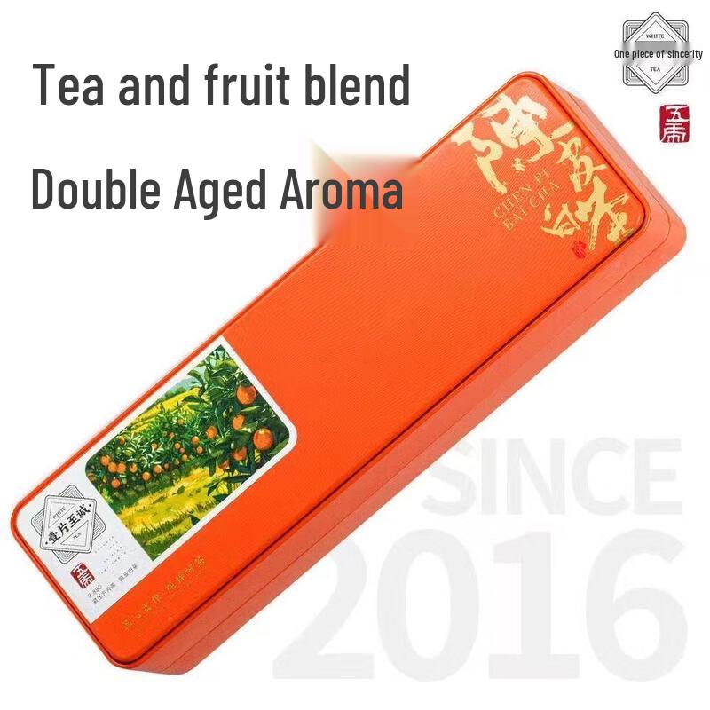2015 Fuding Shoumei White Tea with Xinhui Aged Tangerine Peel (120g)