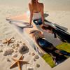 Toothless Fashion Beach Towel: Ideal for Summer Adventures Soft, absorbent and quick drying suitable for swimming and bathing