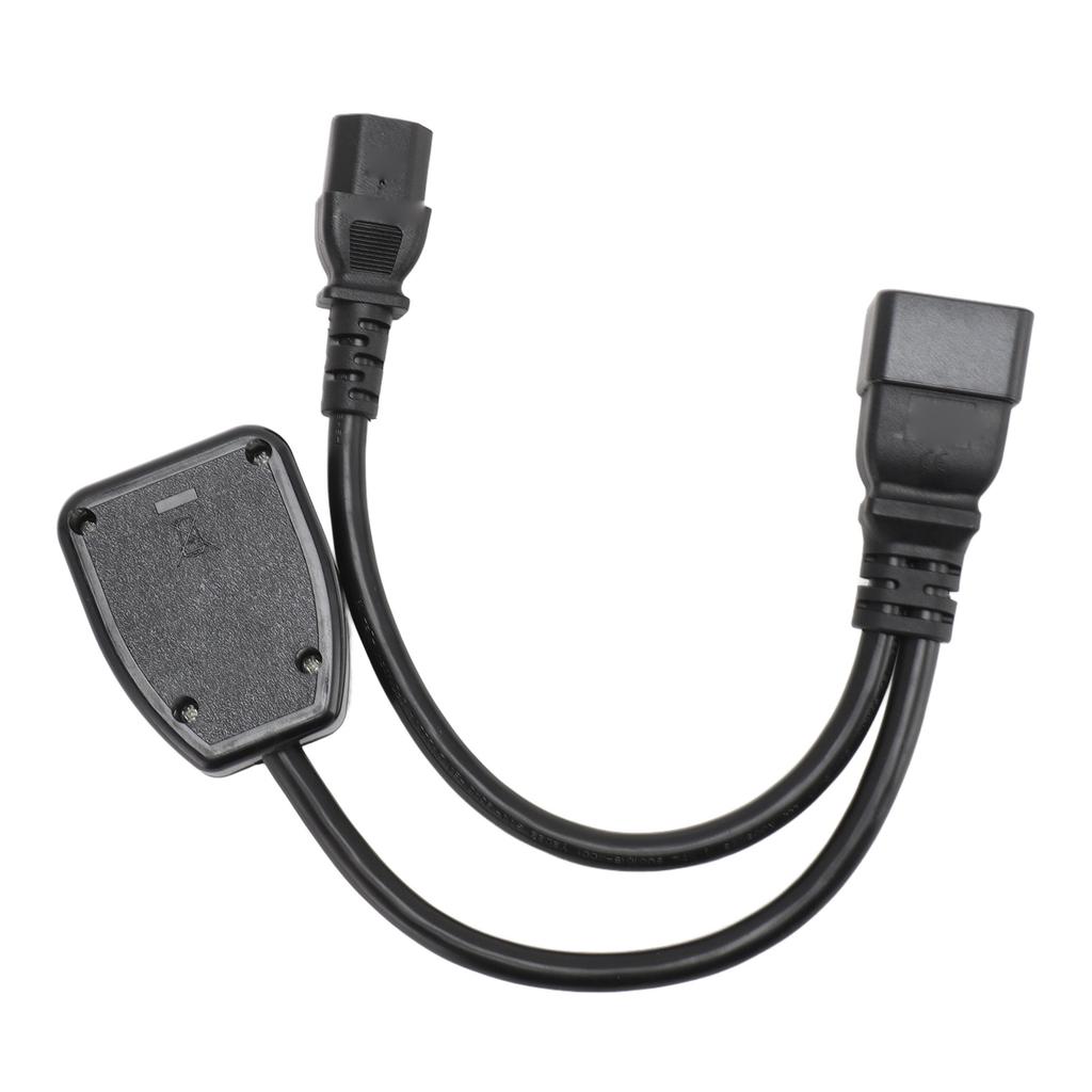 IEC320 C20 To C13  Power Cord Professional Male To Female IEC320 C20 To C13  Y Splitter Cable 1.0ft
