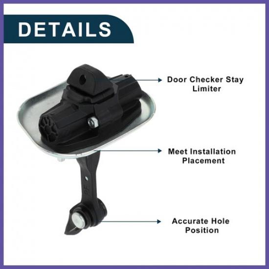 Front Door Check Strap Stopper Limiter No.25800726 for Chevrolet HHR 06-11