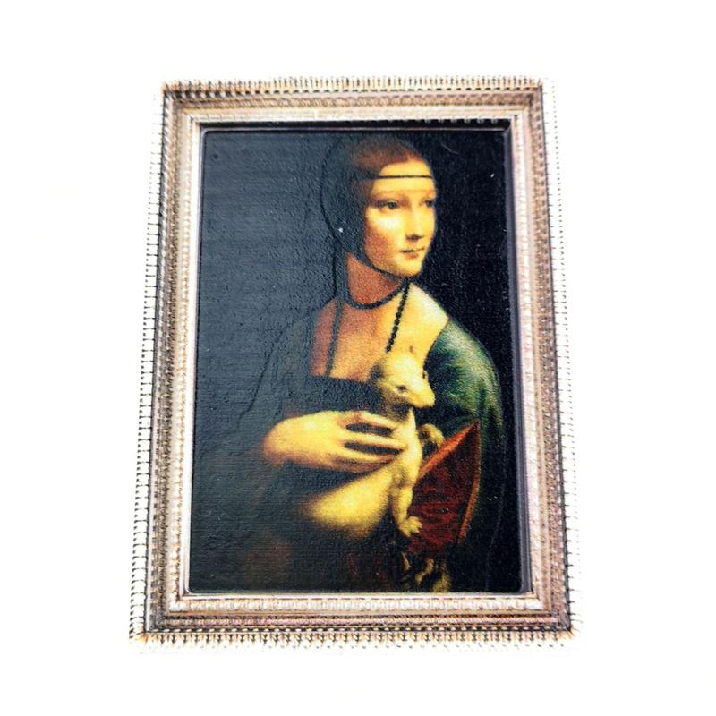 Leonardo da Vinci' Paintings Fridge Magnets The Last Supper Mona Lisa Magnetic Stickers for Message Board Wonderful Home Decor