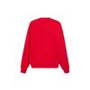 Levis SS23 Letter Print Crew Neck Long Sleeve Sweatshirt Women Sweatshirt Red A3533-0001