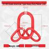 Heavy Duty Butterfly Buckle Double Ring Chain Connector Sling