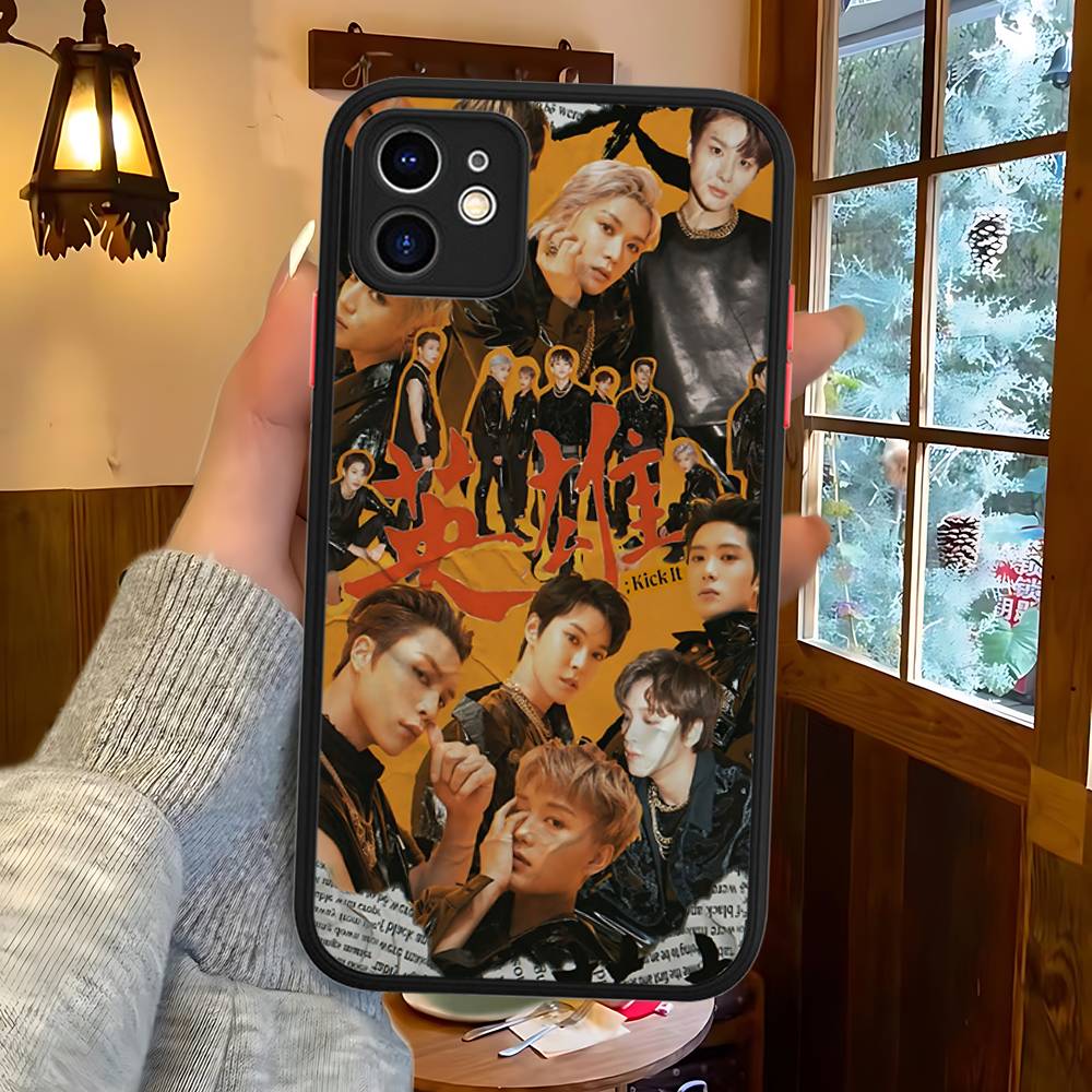 Band N-NCT MUSIC For IPhone 15 16 Pro Max 11 12 13 14 XS XR X Plus 16E Matte Translucent Phone Cover