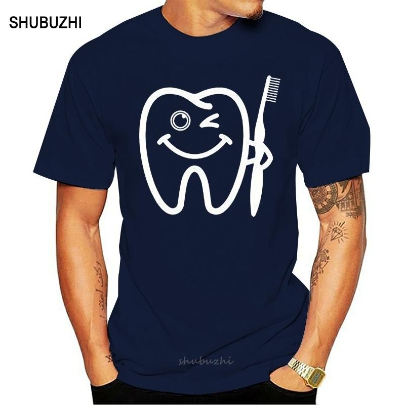 Dentist Happy Teeth TShirt Dentist Shirt Dentist Gift Dental Hygienist Dent Gyms Fitness Tee Shirt S