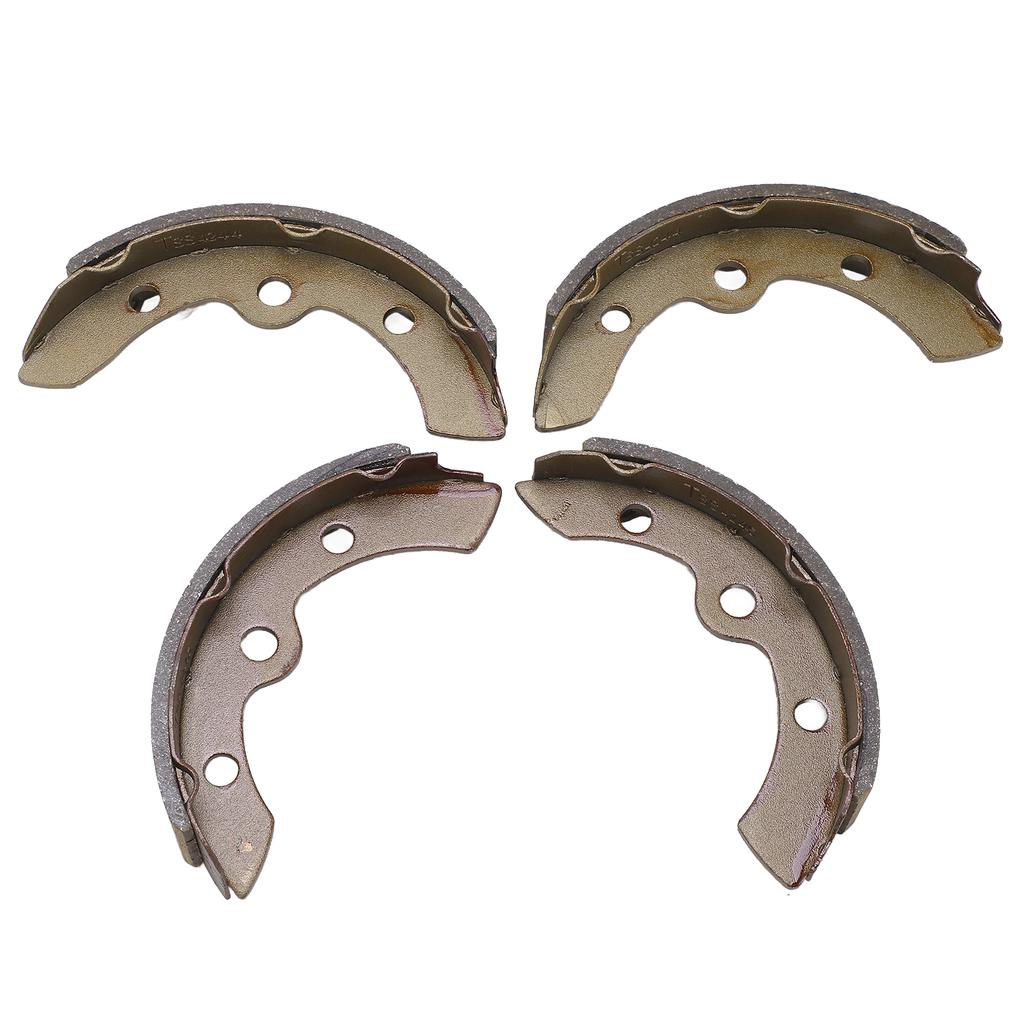 4pcs Brake Shoes Set 101823201 Front Rear Replacement for Club Car DS Precedent 1995‑Up