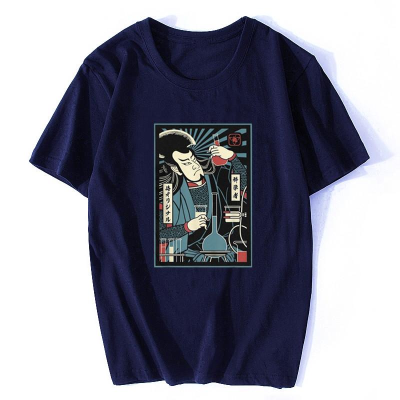 Dj Samurai Funny Black T-shirt Men T Shirt Fashion Cotton Shirts Summer O-neck Tshirt Cool Tees Tops Harajuku Fashion Streetwear