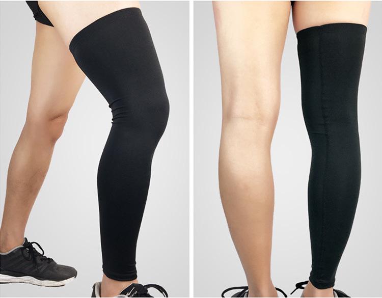 Unisexové venkovní cyklistické návleky na nohy, letní sportovní legíny s ochranou proti slunci, prodyšné elastické vybavení pro basketbal a další - HX001