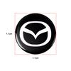 14mm Car Key Emblem Stickers Auto Control Key Logo Accessories For Mazda 3 6 CX5 2 CX3 CX9 MX5 RX8 Axela Demio MS CX5 2 Axela Demio Atenza MS GH BK MP