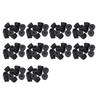 ABWR-100 Pcs 21 X 12 Mm Conical Recessed Foot Feet Rubber Buffer Material: Rubber