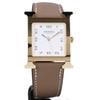 HERMES HH1.801.131 H Watch Quartz Watches Etoupe/GoldUsed