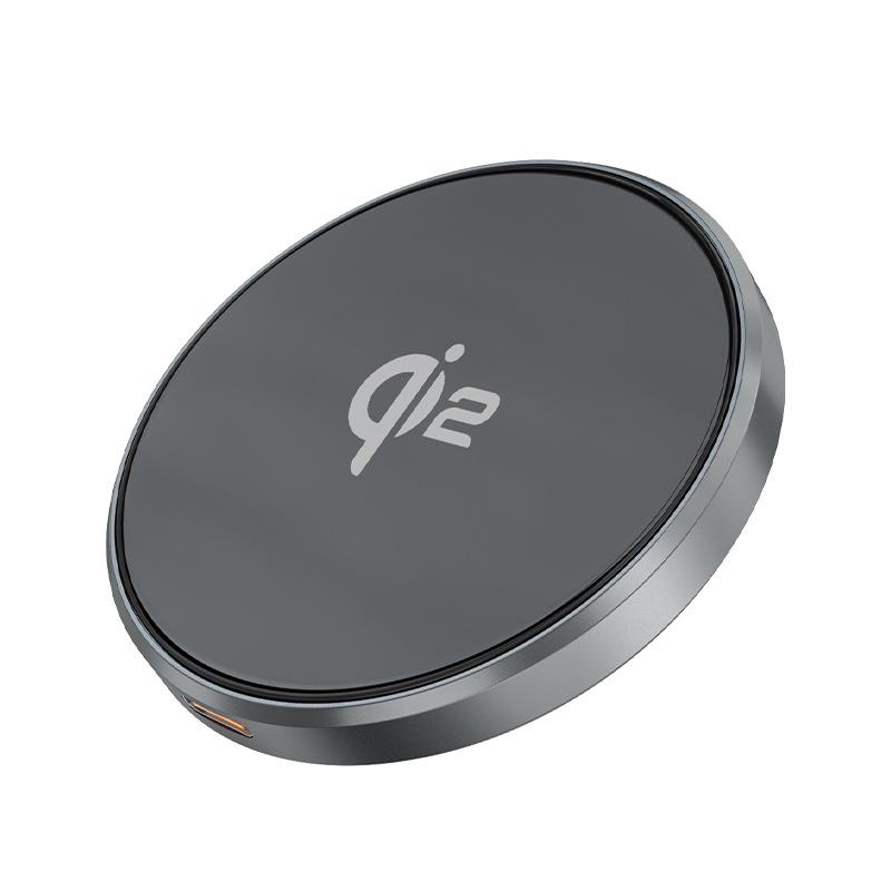 Certified 15W Magnetic Wireless Charger Stand for Apple MagSafe Fast Charging