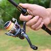 Spinning Fishing Combo 1.8M-3.0M Carbon Teleskopowe wędki z MINI Spinning Reels Travel Fishing Kit