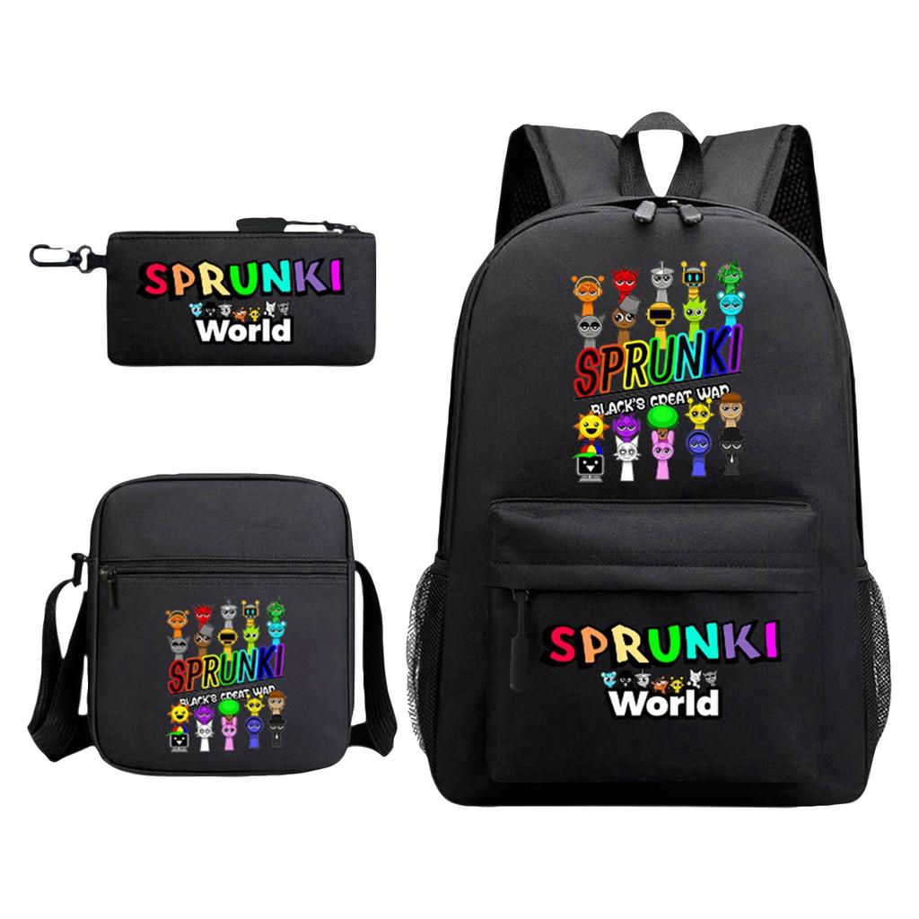 Cartoon Animation Game Backpack, Backpack Breathable, Wear-resistant And Waterproof, Gift For Boys And Girls