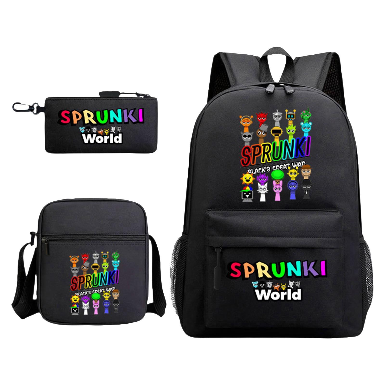 

Мультяшный Анимационный Игровой Рюкзак, Рюкзак Дышащий, Износостойкий И Водонепроницаемый, Подарок Для Мальчиков И Девочек One Size