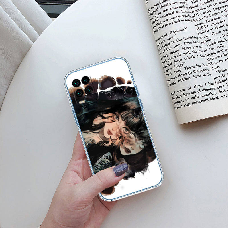 IR15 Junji Ito Tomie Case for Motorola E22S E7 G6 G7 G8 G9 Plus Power Play G10 G20 G04 E30 E40 E22 E20 E13 E15 G22 G23 G05 G75 G35 G55