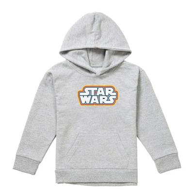 Childrens/Kids Logo Outline Hoodie