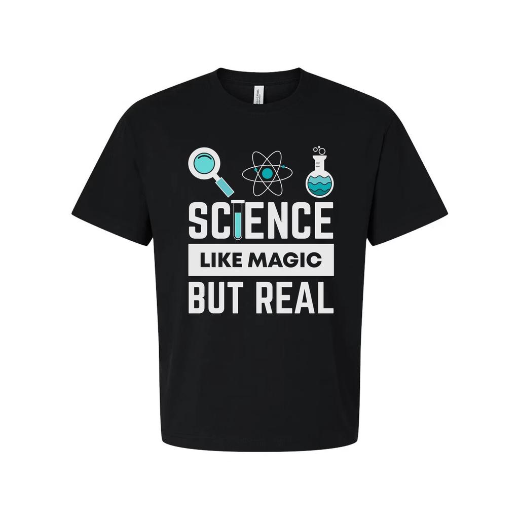 Science Like Magic But Real Unisex Graphic T Shirt For Science Lovers Educationa