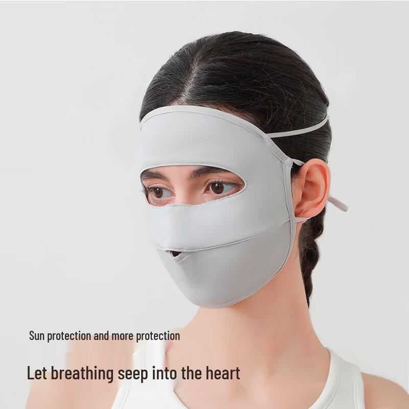 Ice Silk Sun Protection Face Mask